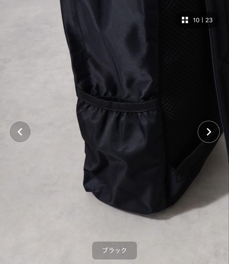 【匿名配送】美品】HUNTER ナイロンバックパック　ブラック
