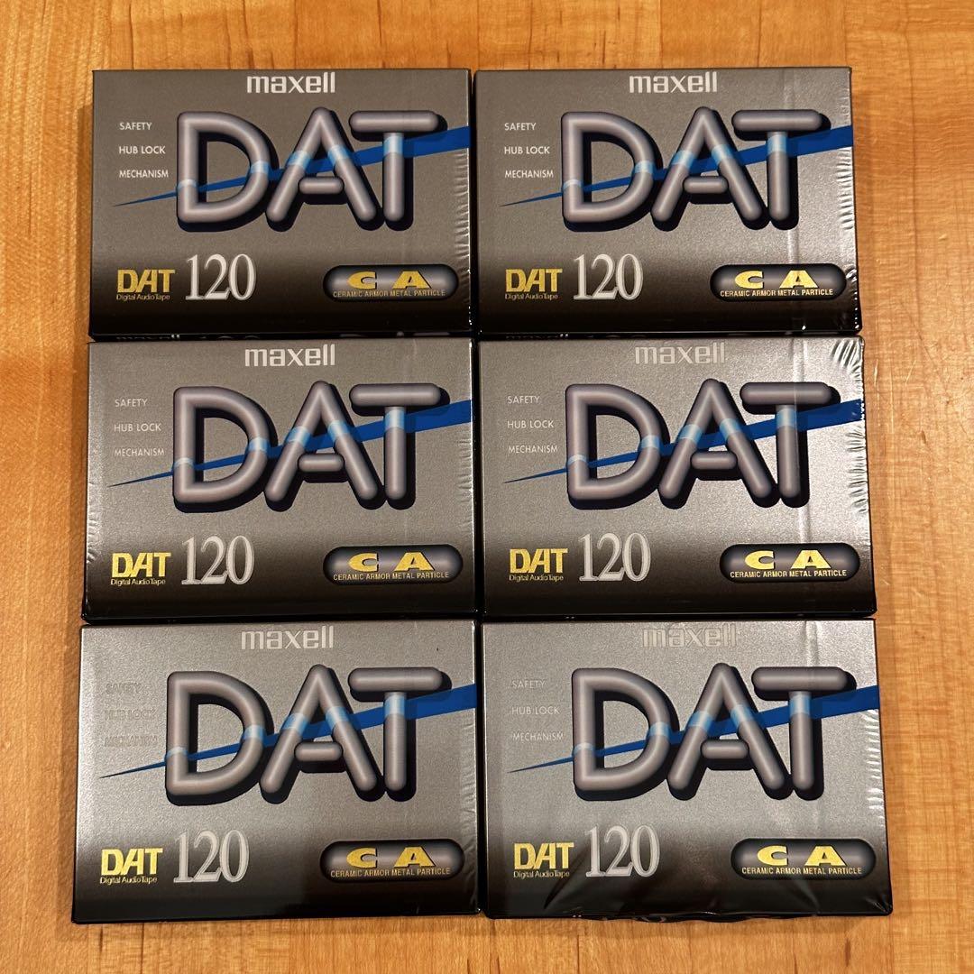 maxell DAT 120 6本セット