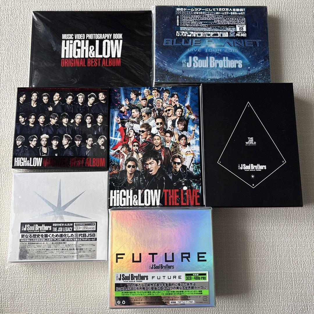 三代目 HiGH&LOW CD Blu-ray セット - メルカリ