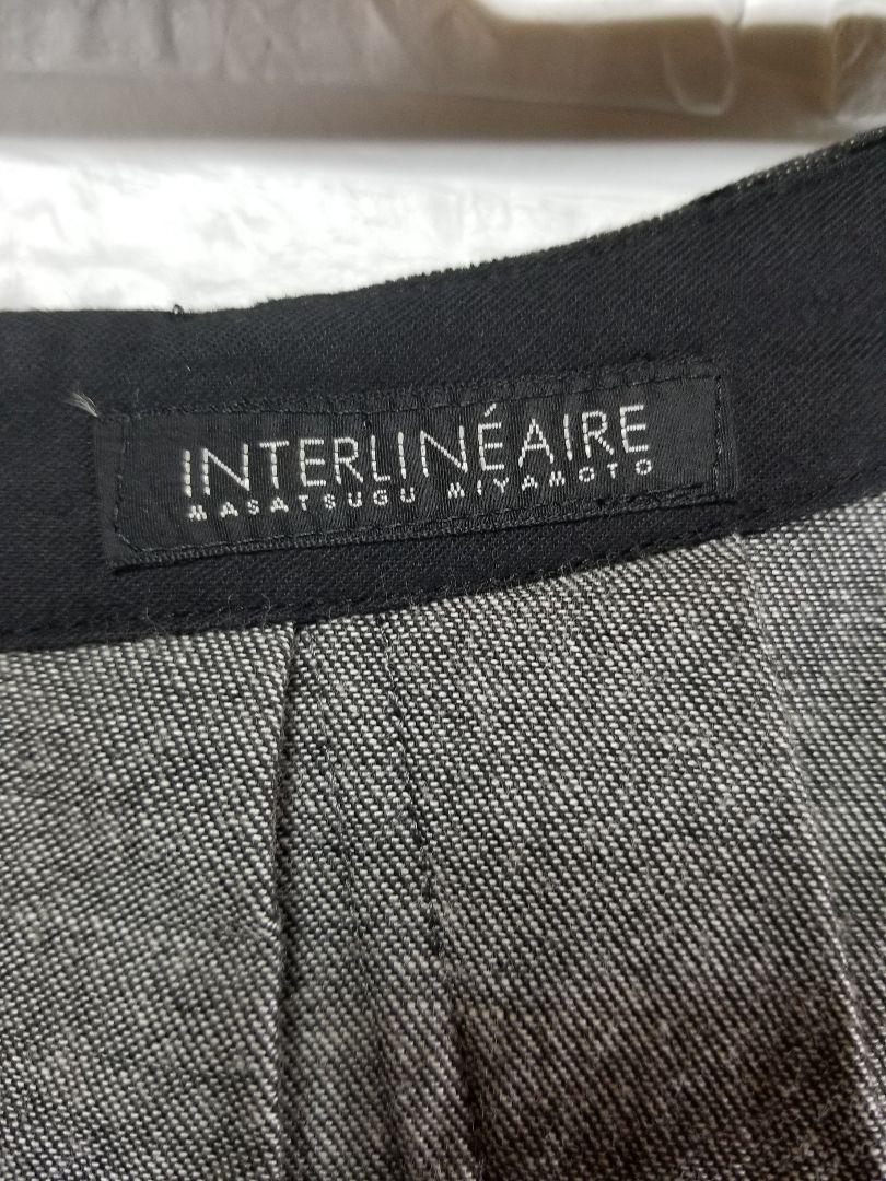 お得最新品⓷ 美品 フロック加工スカート デニムスカート YcQ52-m80952402122 INTERLINEAIRE 国産新作