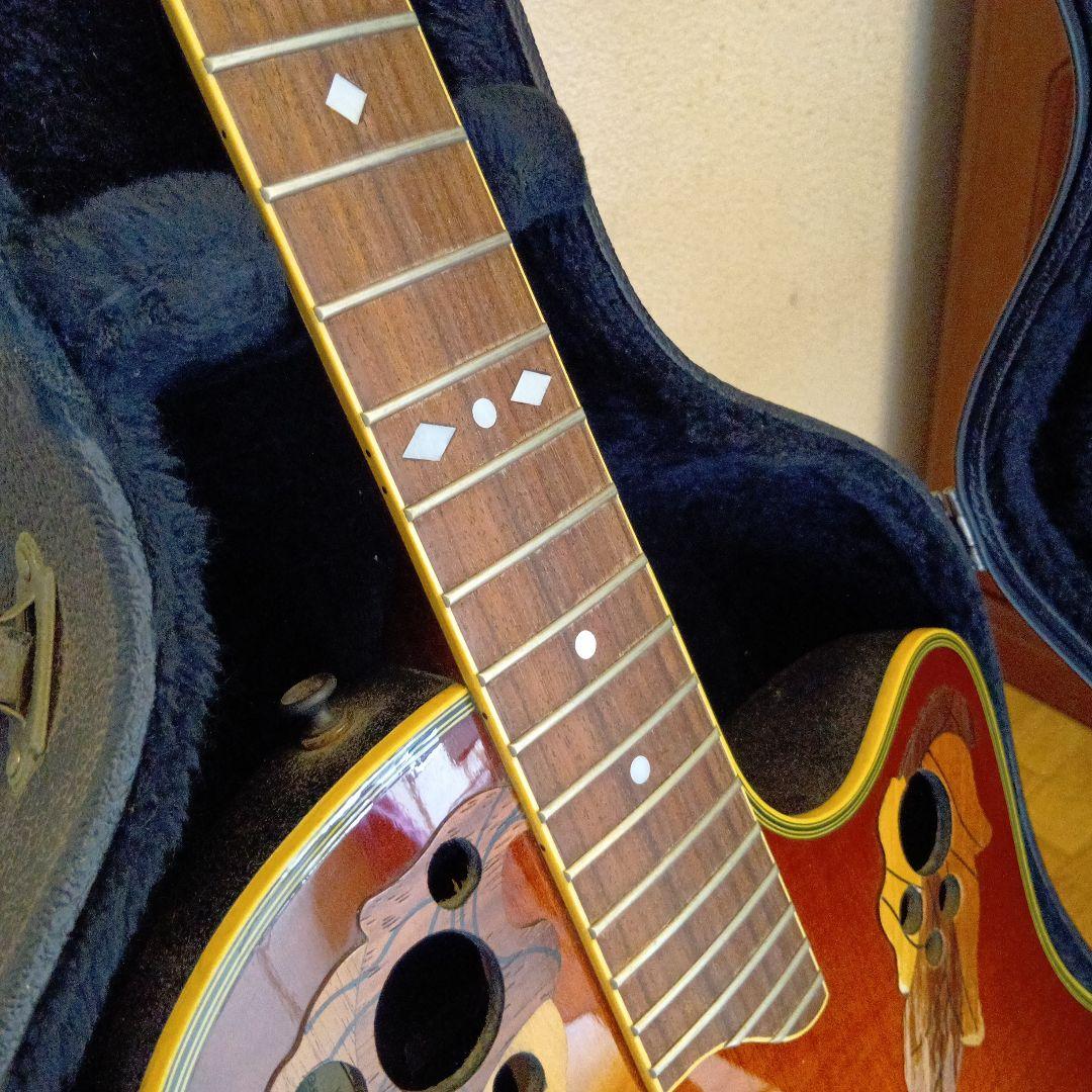 オベ−ション、エレキアコースティックギター オレンジ/ブラウン オベ−ション、エレキアコースティックギター オレンジ/ブラウン