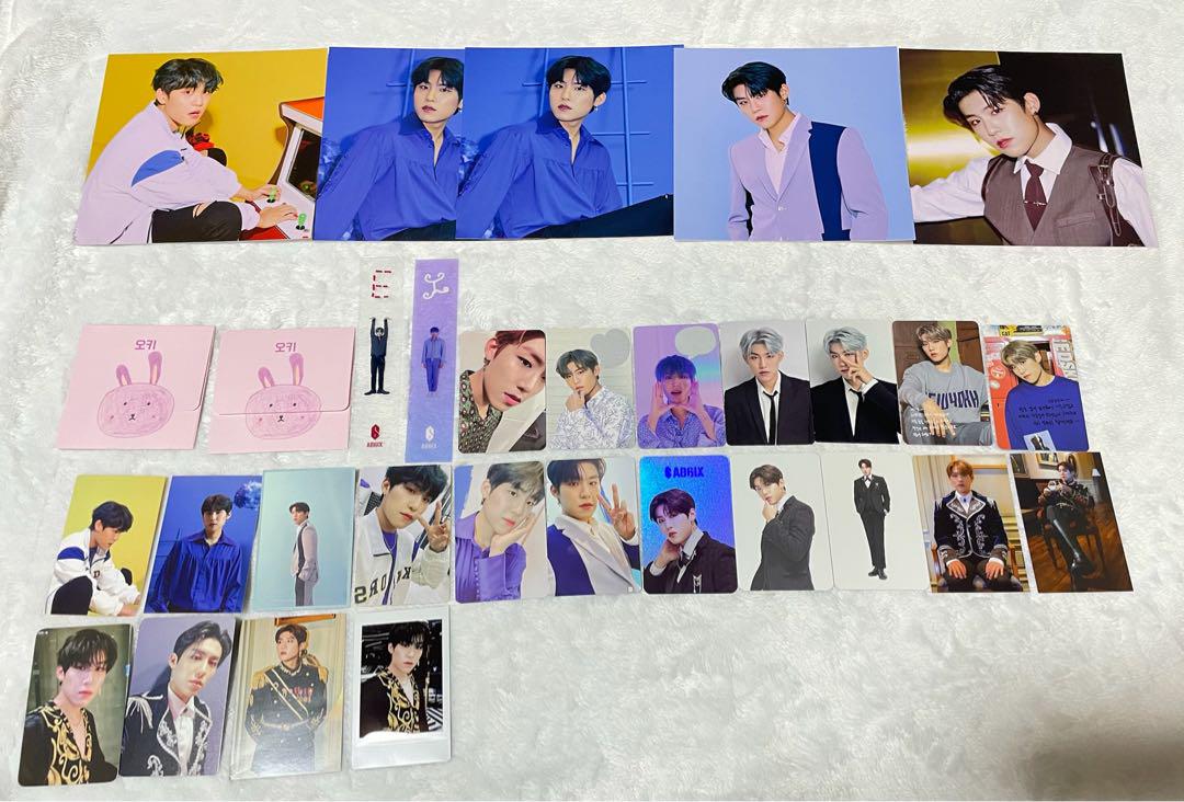 AB6IX ウジン WOOJIN 韓国盤 CD アルバム トレカ 18枚セット