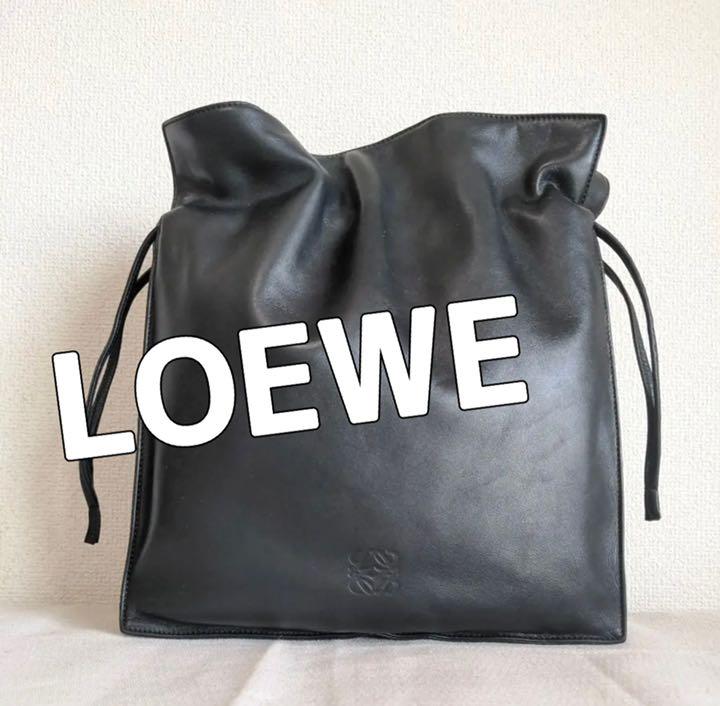 初回限定】 【極美品】LOEWE ロエベ フラメンコショルダーバッグ 格安SALEスタート! 【極美品】ロエベ 黒 ブラック ミニバッグ バニティ ポーチ LOEWE ポーチ/バニティ