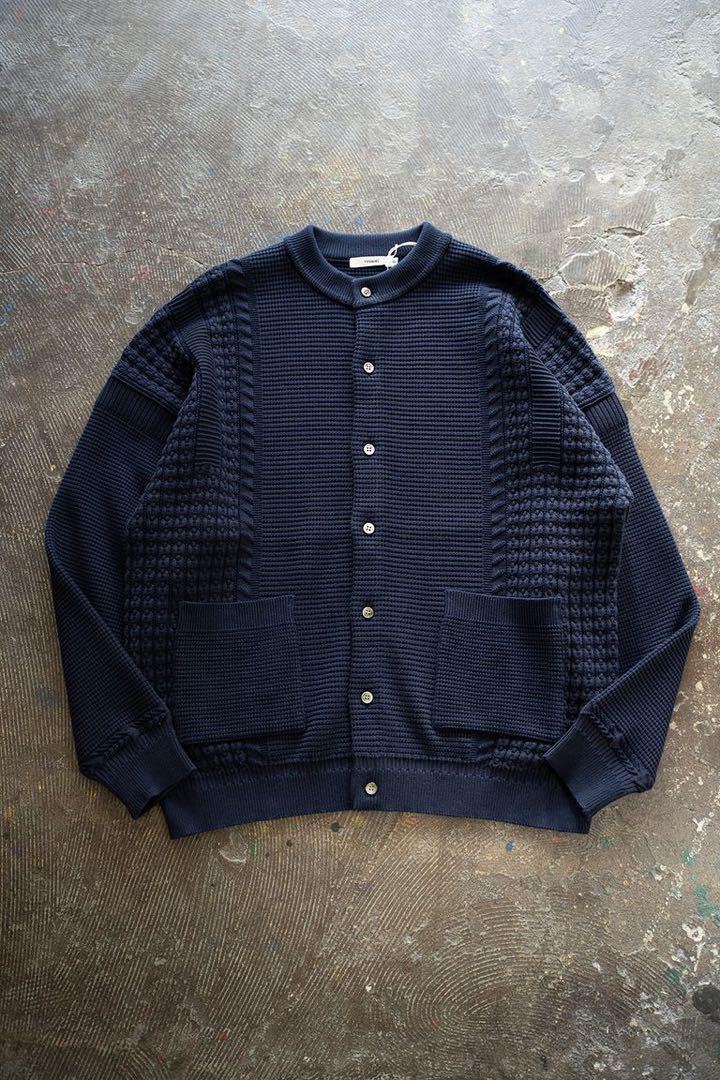 トップス YASHKI 23aw Akigumo Cardigan(NAVY)