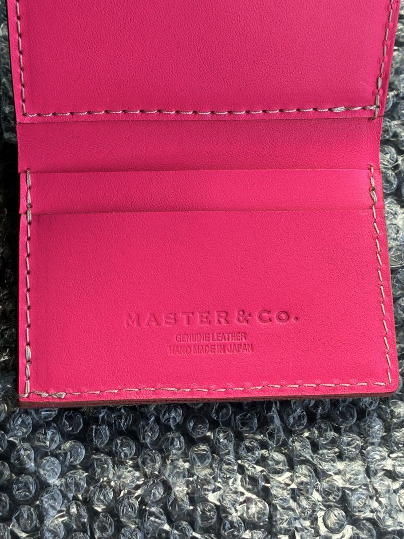 き*ぃ様 MASTER＆Co. マスターアンドコー ウォレット 財布 ハラコ 三