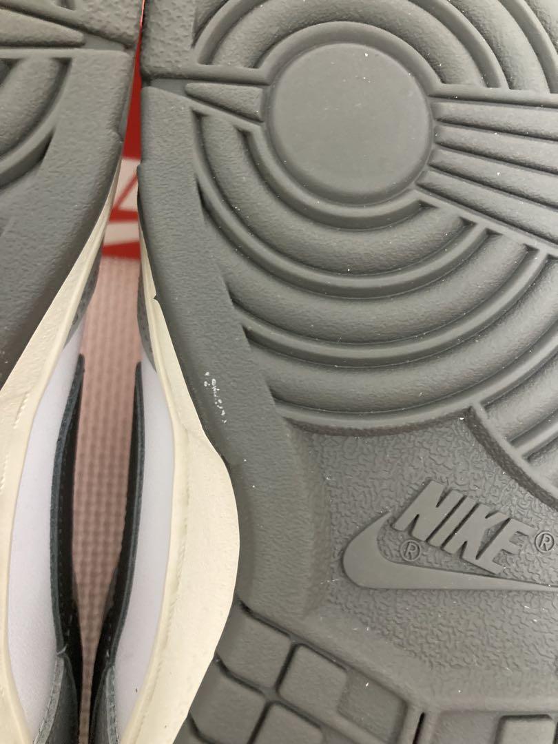 靴 NIKE WMNS DUNK \"White Light Smoke Grey\"