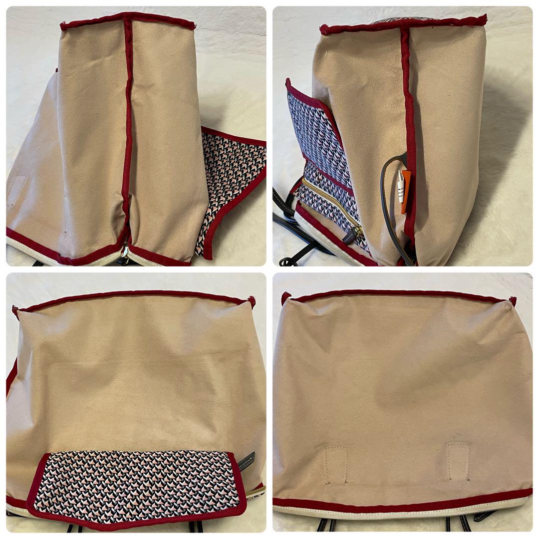 美品✨　ロベルタピエリ TATAMIトートバッグ ピンク グレー ショルダー