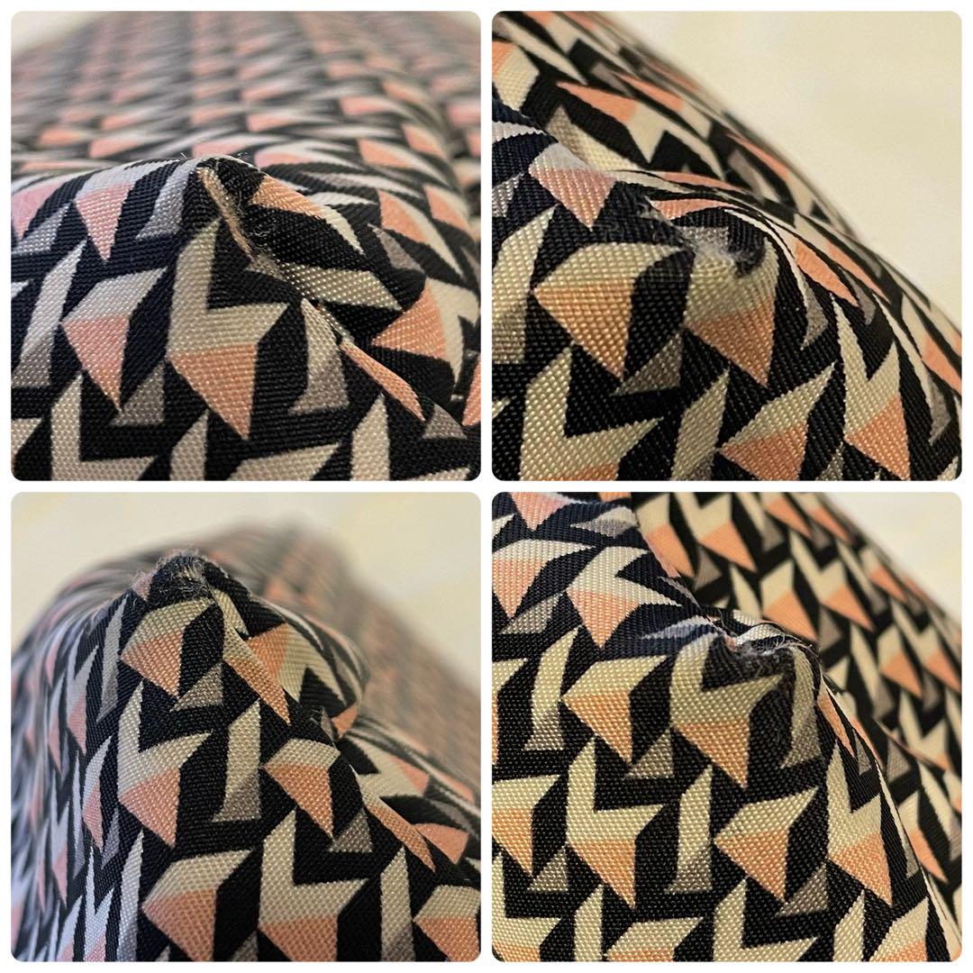 美品✨　ロベルタピエリ TATAMIトートバッグ ピンク グレー ショルダー