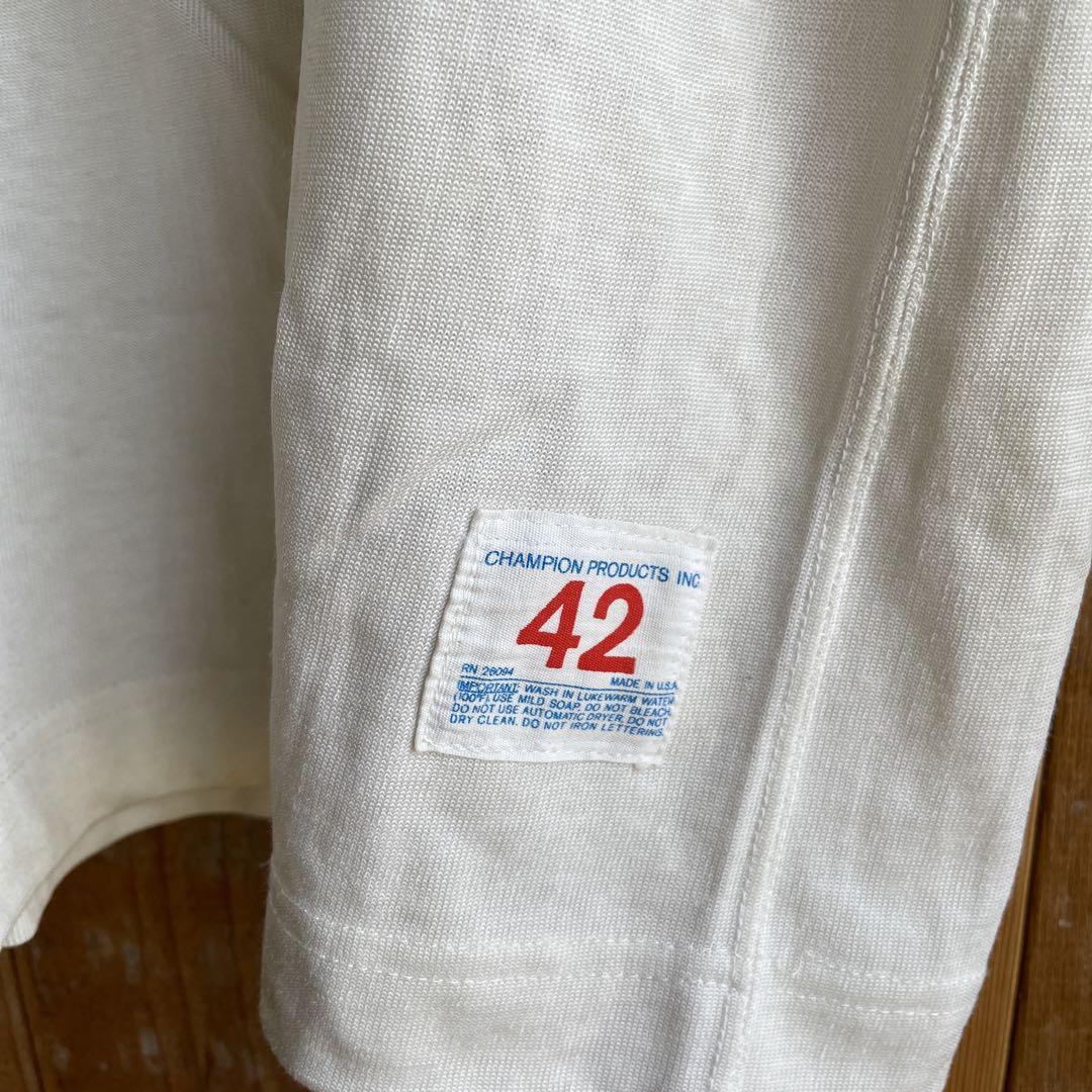 Champion football tee チャンピオン ナンバリング　70s