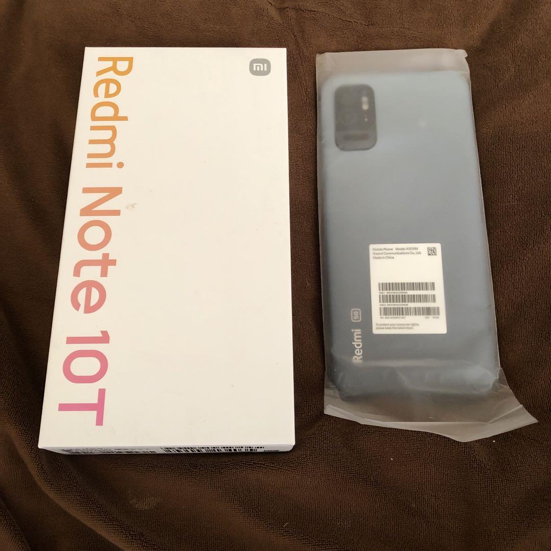 Redmi Note 10T アジュールブラック 64 GB Softbank