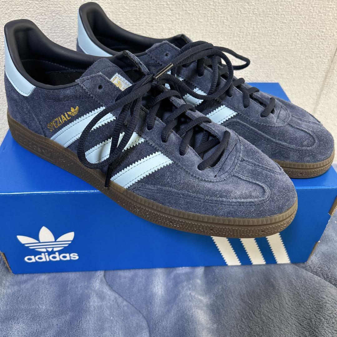adidas Spezial ネイビー/ライトブルー スニーカー