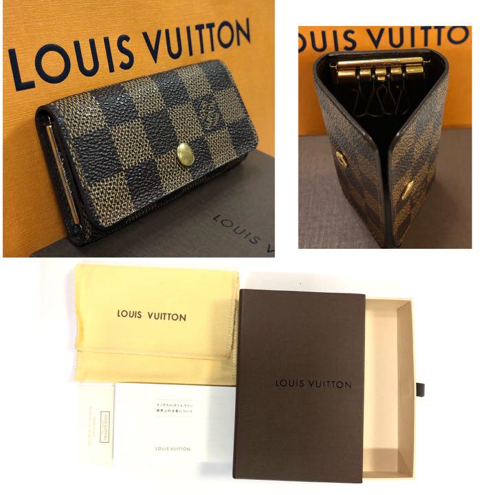 NEW新作 美品 ✨LOUIS VUITTON ✨ルイヴィトンキーケース ダミエ 箱付き PFOW4-m80961154223 新作限定品
