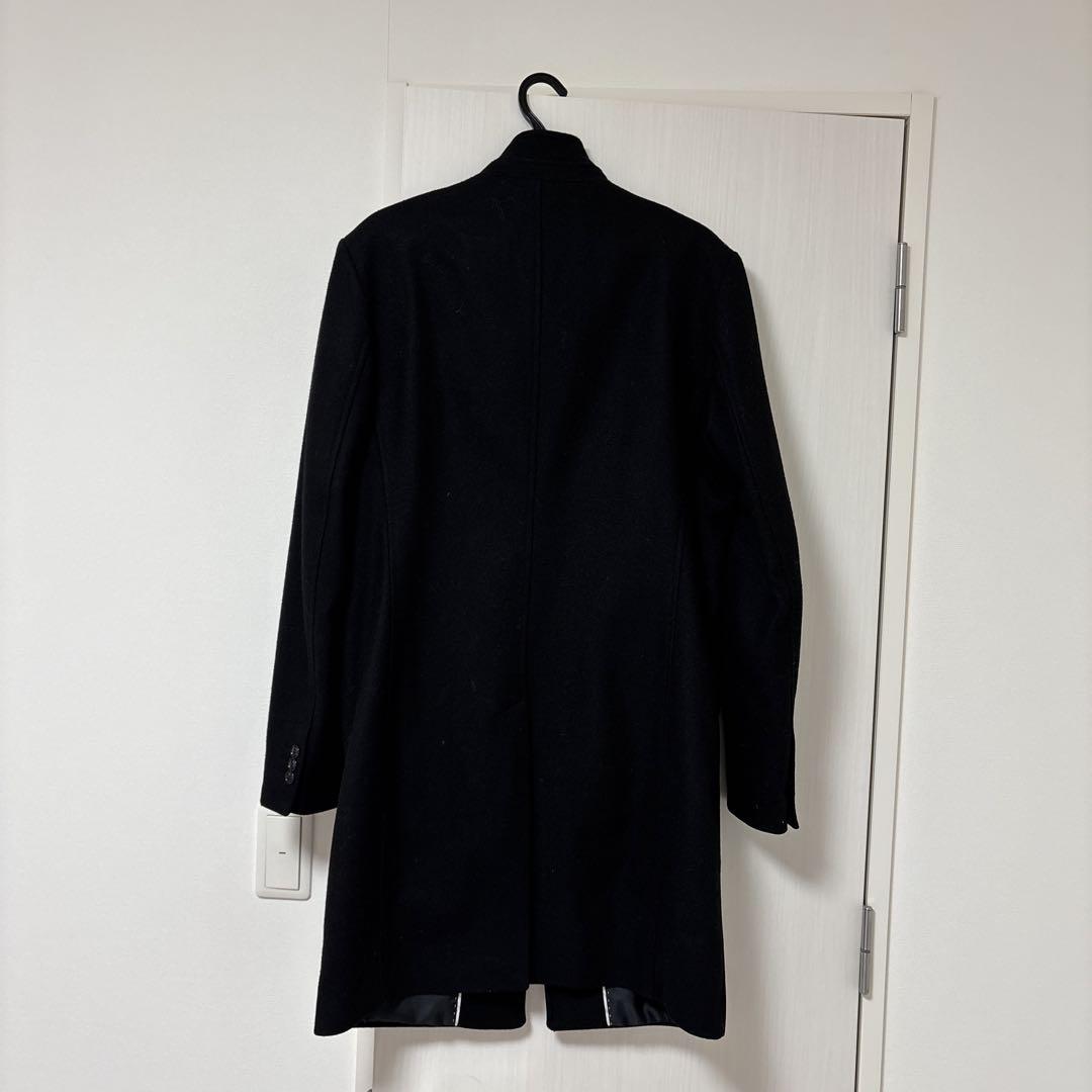 半額以下　未使用に近い　ZARA ウール ブラック チェスターコート
