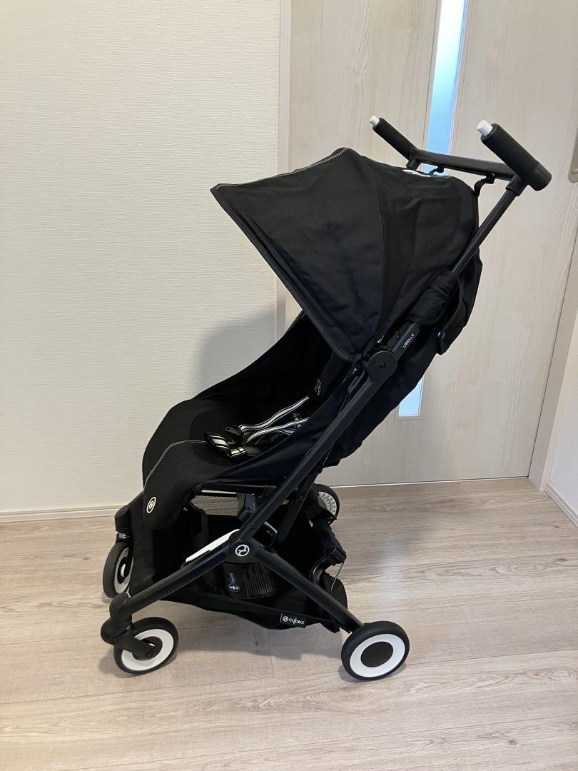 Cybex Libelle ブラック ベビーカー　トラベルバッグ付き