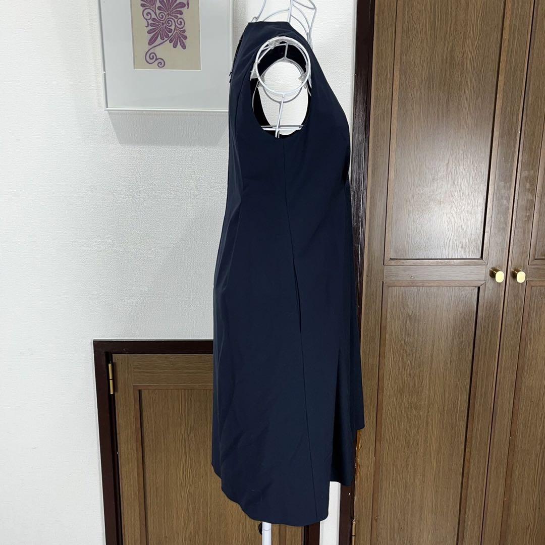 美品★フォクシーニューヨーク　カトレア　ワンピース　ミッドナイトブルー　40 2100020000030383-1.jpg