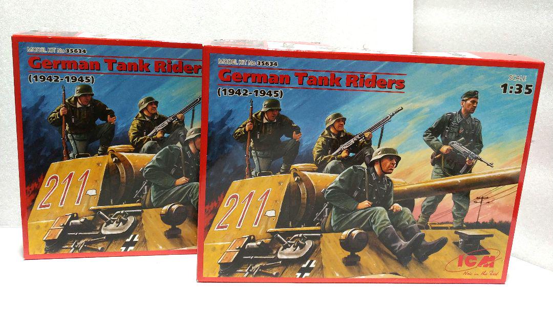 ICM　1/35　ミリタリー　兵隊　プラモデル　5種　6点　まとめ売り　ジャンク