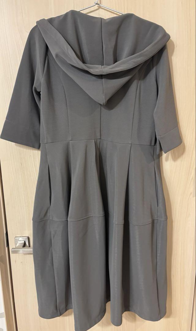 Reginarisurre レジーナリスレ フーディ ワンピース 38グレー