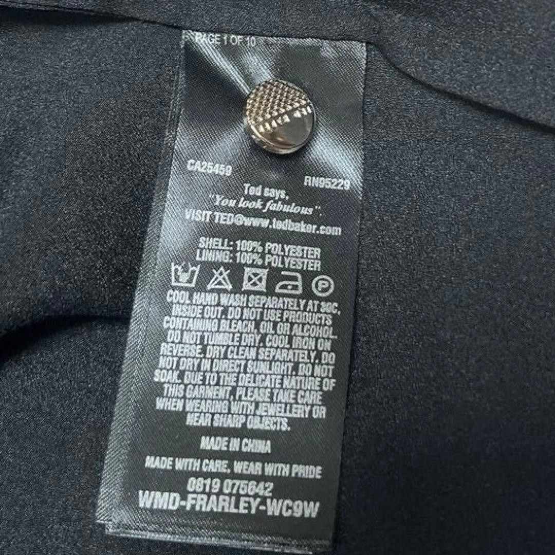 TEDBAKER 花柄 フィッシュテール ロング ノースリーブ ドレス 小花 TEDBAKER 花柄 フィッシュテール ロング ノースリーブ ドレス 小花