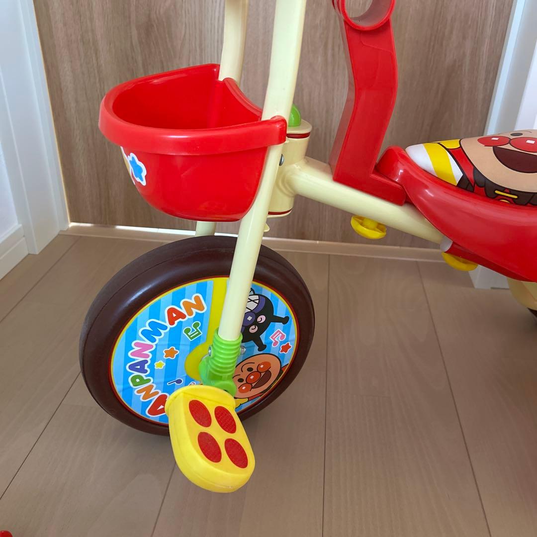 アンパンマン 三輪車 デラックスⅡ （説明書付き） - メルカリ