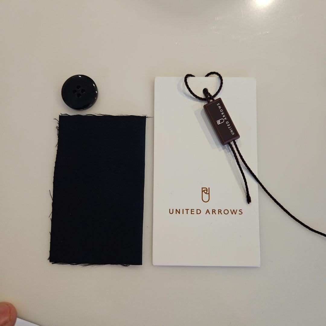 ＜UNITED ARROWS＞ 定番タフタ  ダークネービーステンカラーコート◆ UNITED ARROWS＞ 定番タフタ ダークネービーステンカラーコート
