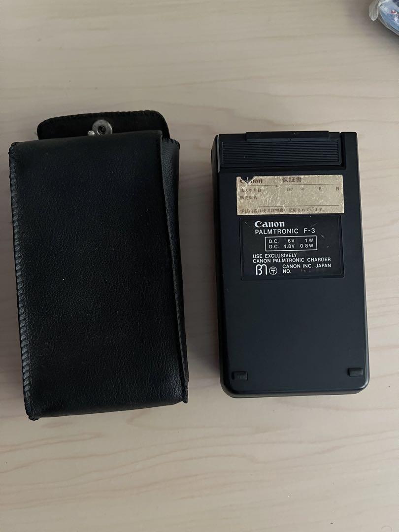Canon Palmtronic F-3 電卓 ケース付き