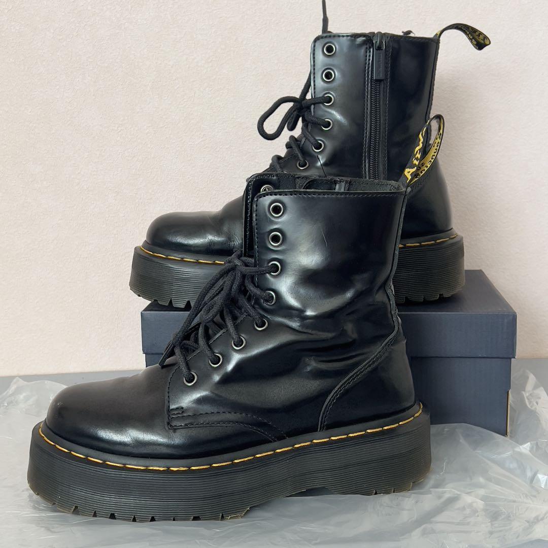 Dr.Martens JADON 厚底 8ホール レザー ブーツ 24.5cm