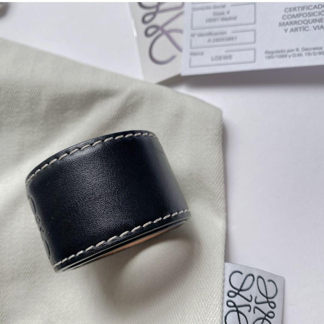 LOEWE ロエベ smallslap スモールスラップ バングル レザー