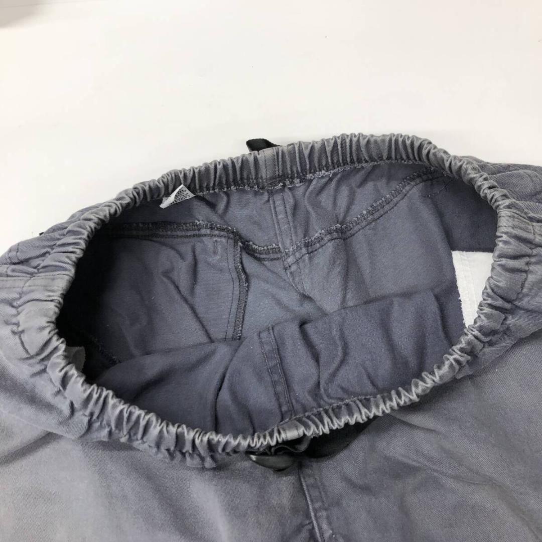 90s USA製 グラミチ コットンハーフパンツ カーゴポケット グレー系 L