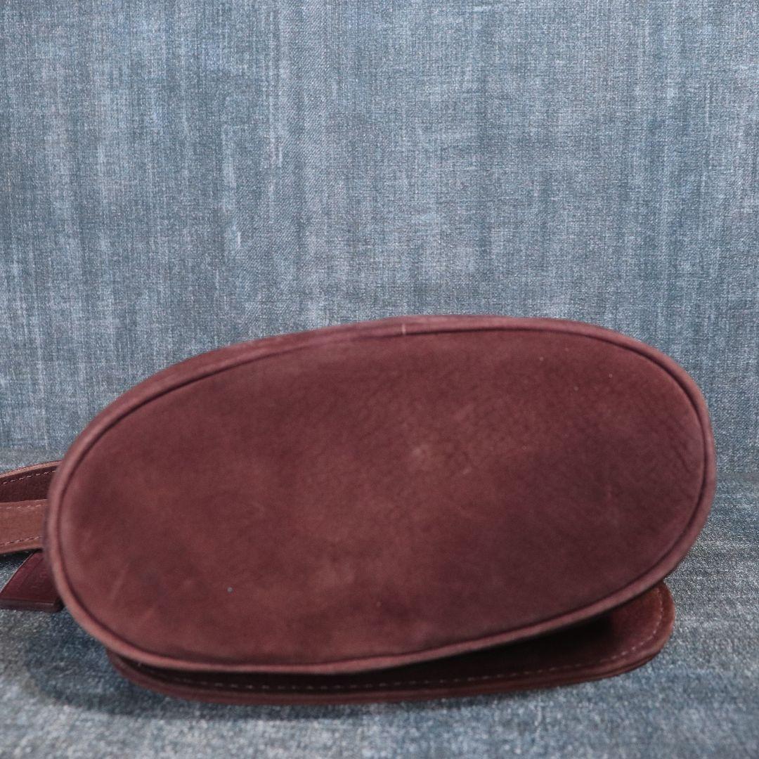 オールドコーチ 紫 ヌバック パープル OLD COACH ショルダーバッグ