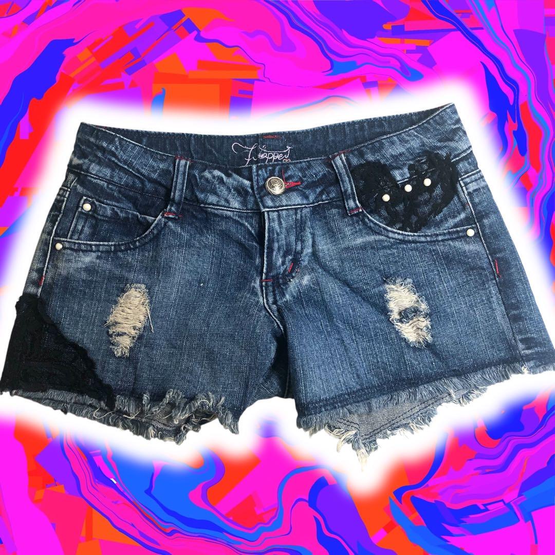 カールヘルム⭐︎美品 ハーフパンツ ダメージ加工 カールヘルム⭐︎白 ハーフパンツ - メルカリ
