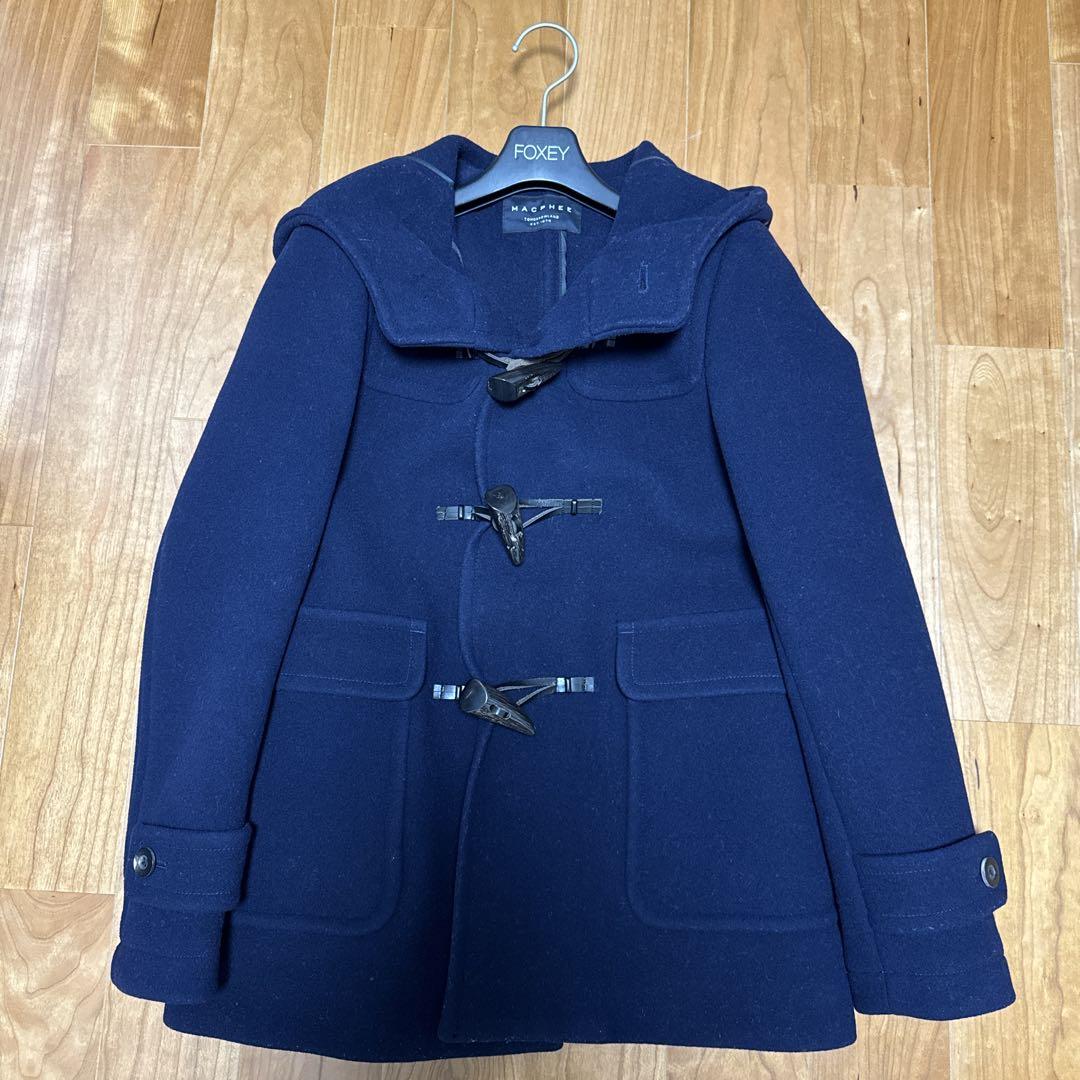 MACPHEE ネイビー ダッフルコート サイズ34
