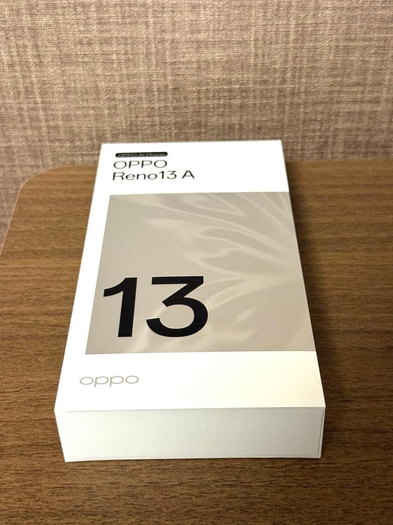 【新品未使用】OPPO Reno13 A ルミナスネイビー