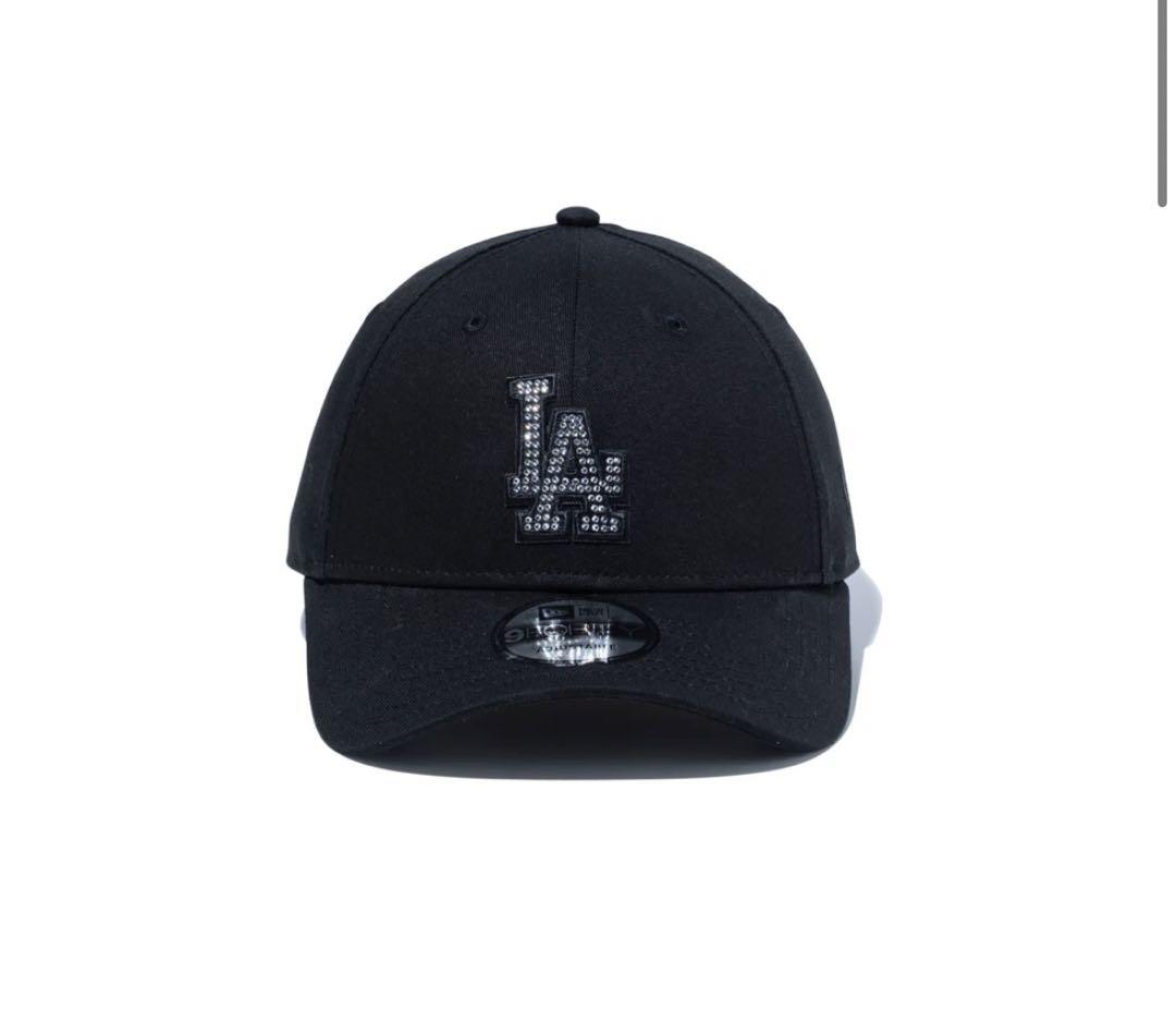 9FORTY Rhinestone ニューエラ ドジャース ブラック ニューエラ キャップ NEW ERA 9FORTY Rhinestone ラインストーン