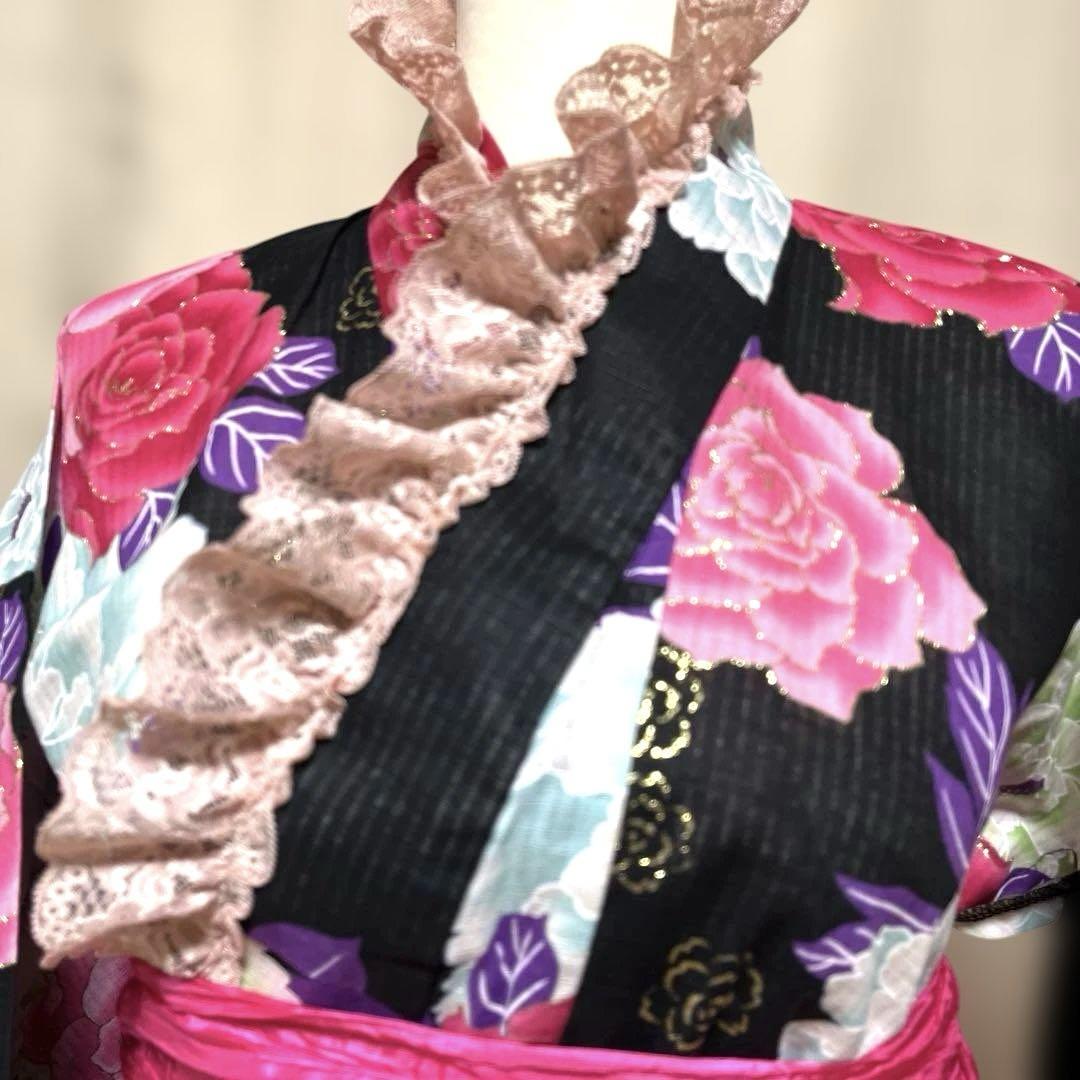 D⑥浴衣　地雷系　量産型　ドレス　姫ギャル