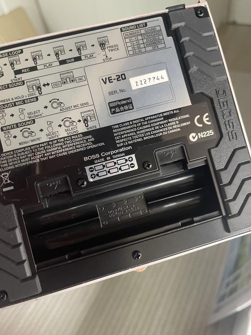 配信機器・PA機器・レコーディング機器 BOSS VE-20 VOCAL PERFORMER