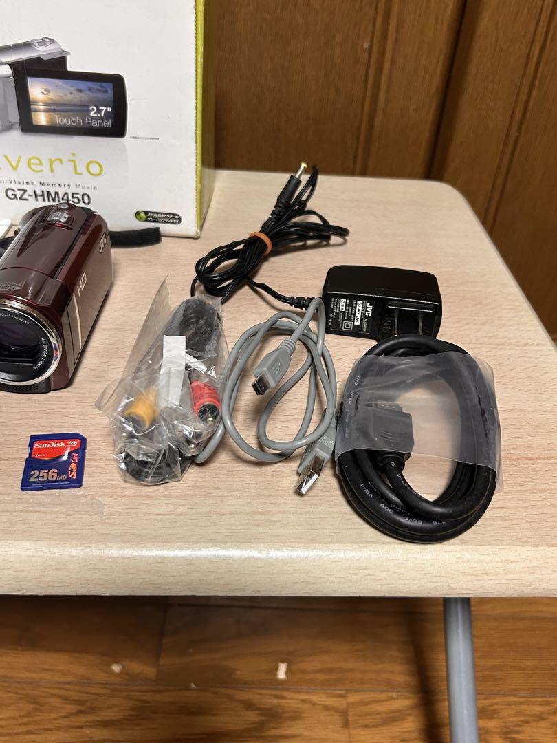 JVC Everio GZ-HM450 ビデオカメラ