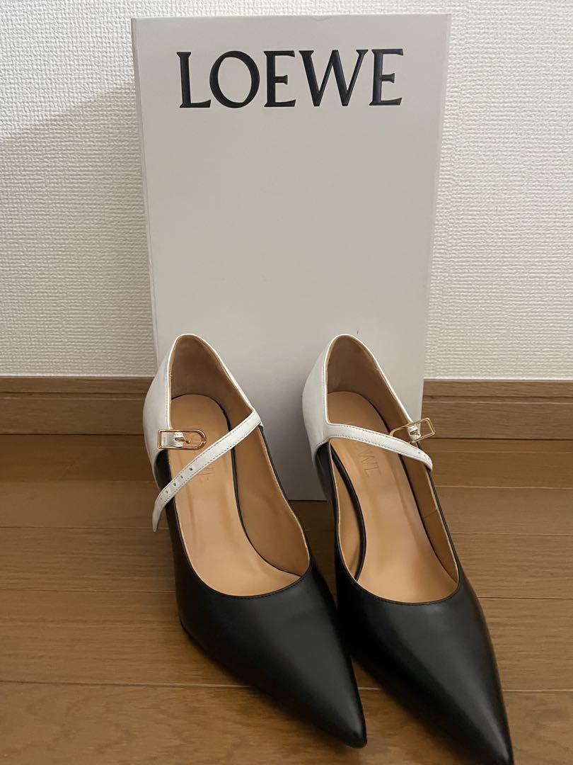 LOEWE ポインテッドトゥ ハイヒール