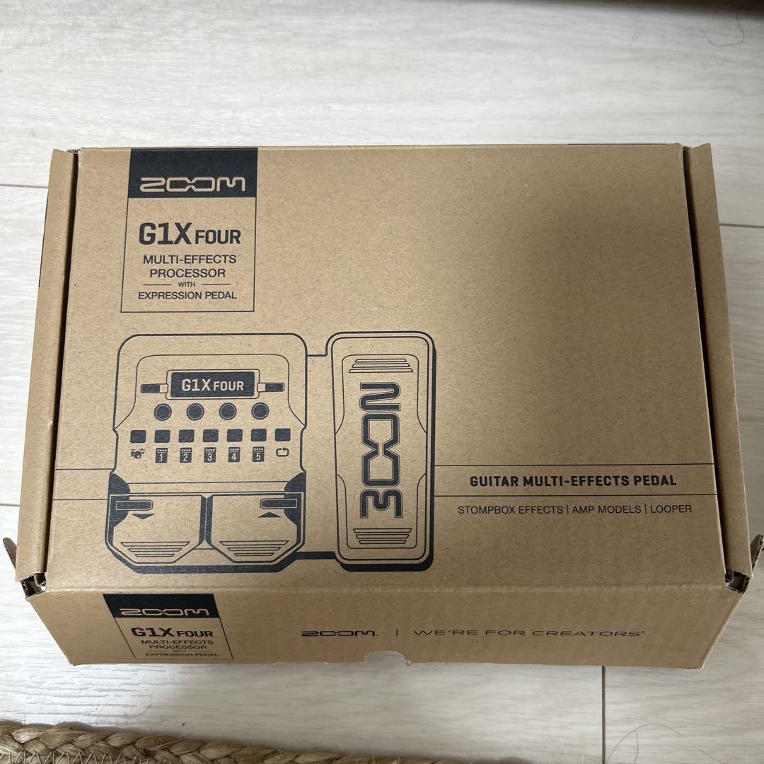 ZOOM G1X FOUR マルチエフェクトプロセッサー - メルカリ