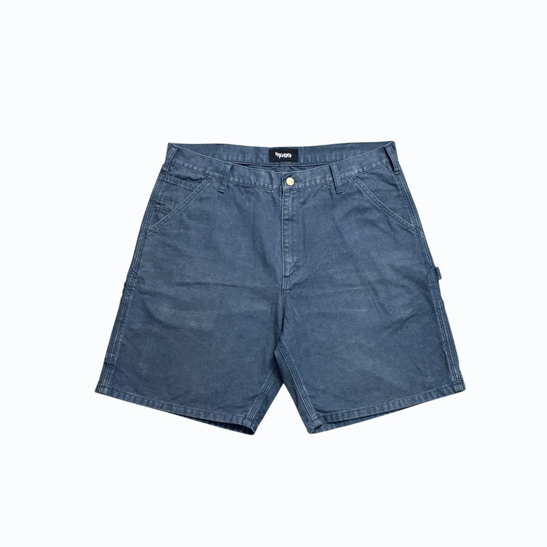 パンツ MASSES DUCK PAINTER SHORTS WASH BLUE