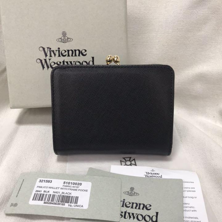 限定品通販 Vivienne 正規品 二つ折り財布 無地 a1D2r-m80985167875 Westwood ヴィヴィアン 安い格安