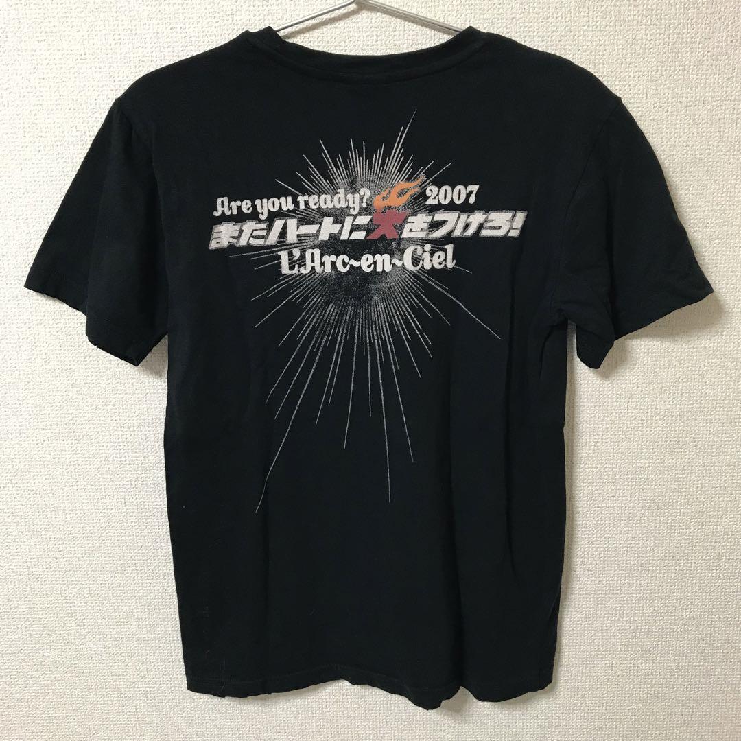 L'Arc〜en〜Ciel　ツアーTシャツ1998ハートに火をつけろ！古着屋購入 L´Arc〜en〜Ciel ツアーTシャツ1998ハートに火をつけろ！