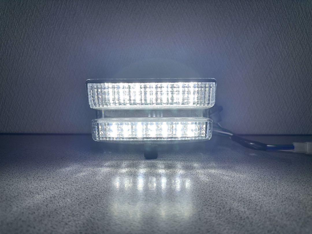 XJR400 4HM クリアテール 流星 新品 流れる LED - メルカリ