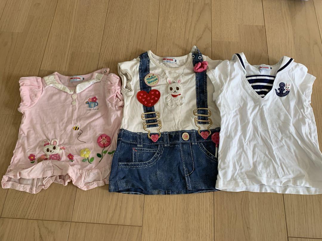 ちゃむ　ミキハウス　まとめて80サイズ　女の子