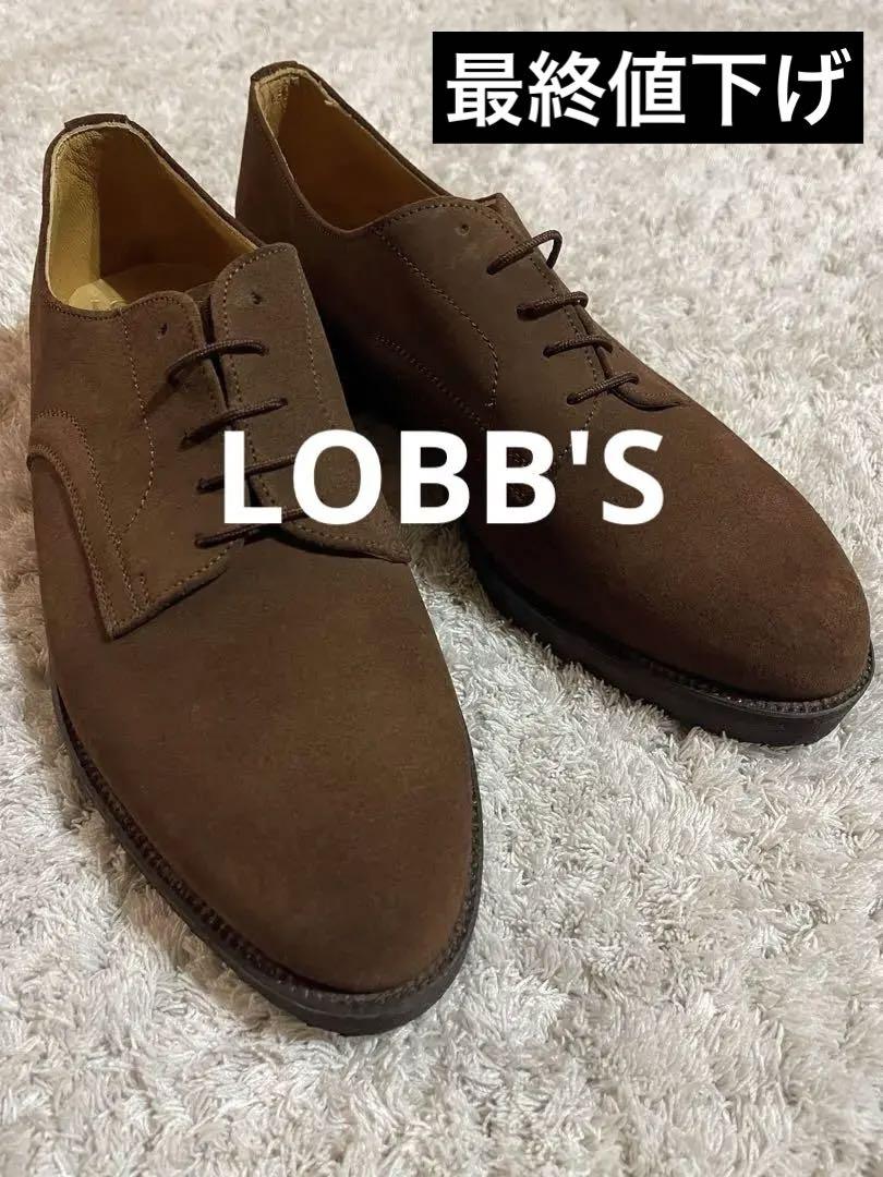 ♦︎美品♦︎ LOBB\'S ロブス スエード イタリア製28cm