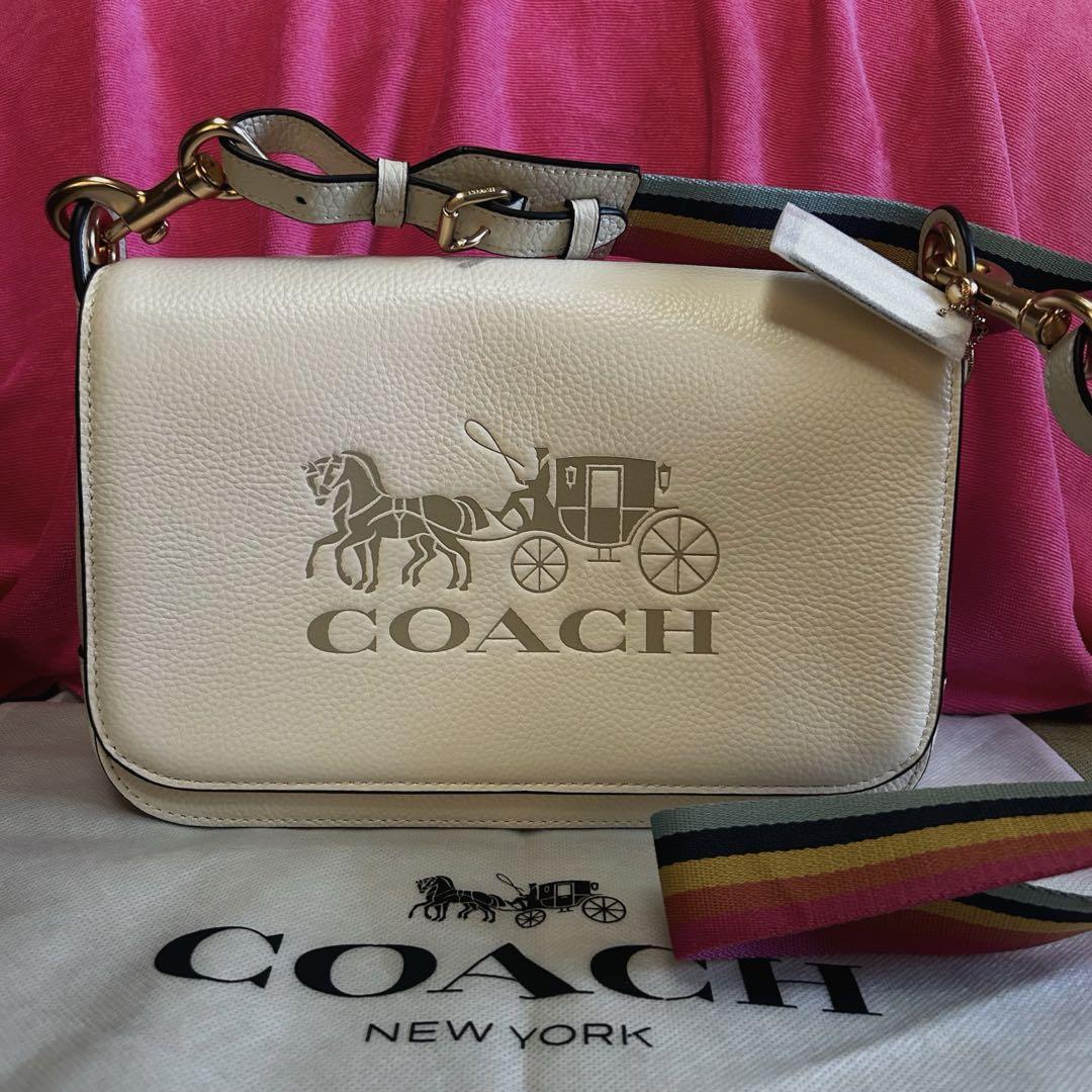 新品　未使用　COACH コーチ ショルダーバッグ　バッグ　馬車　ホース