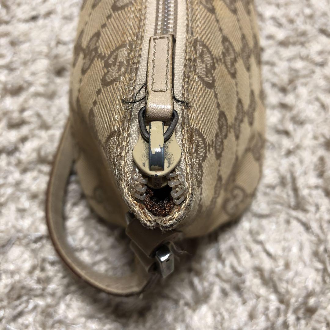 GUCCI グッチ GGキャンバス ポーチ ポシェット