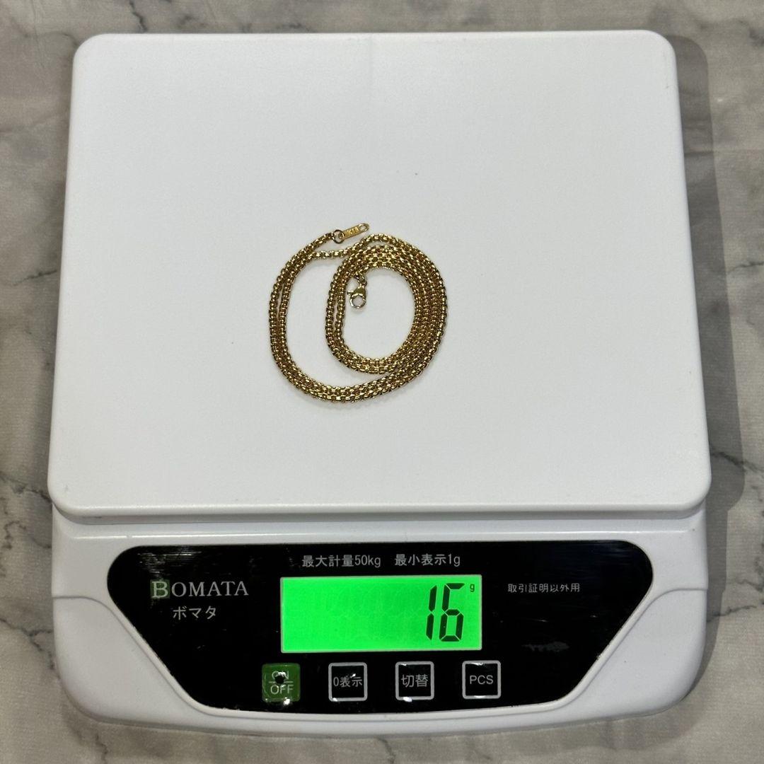 ネックレス 750 刻印あり ゴールドチェーンネックレス 整理品