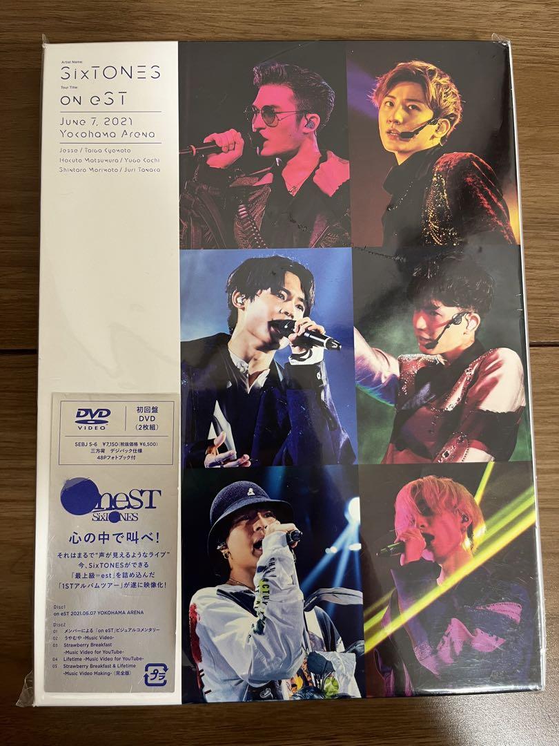 SixTONES BluRay ライブ映像 DVD 3枚セット 初回限定盤