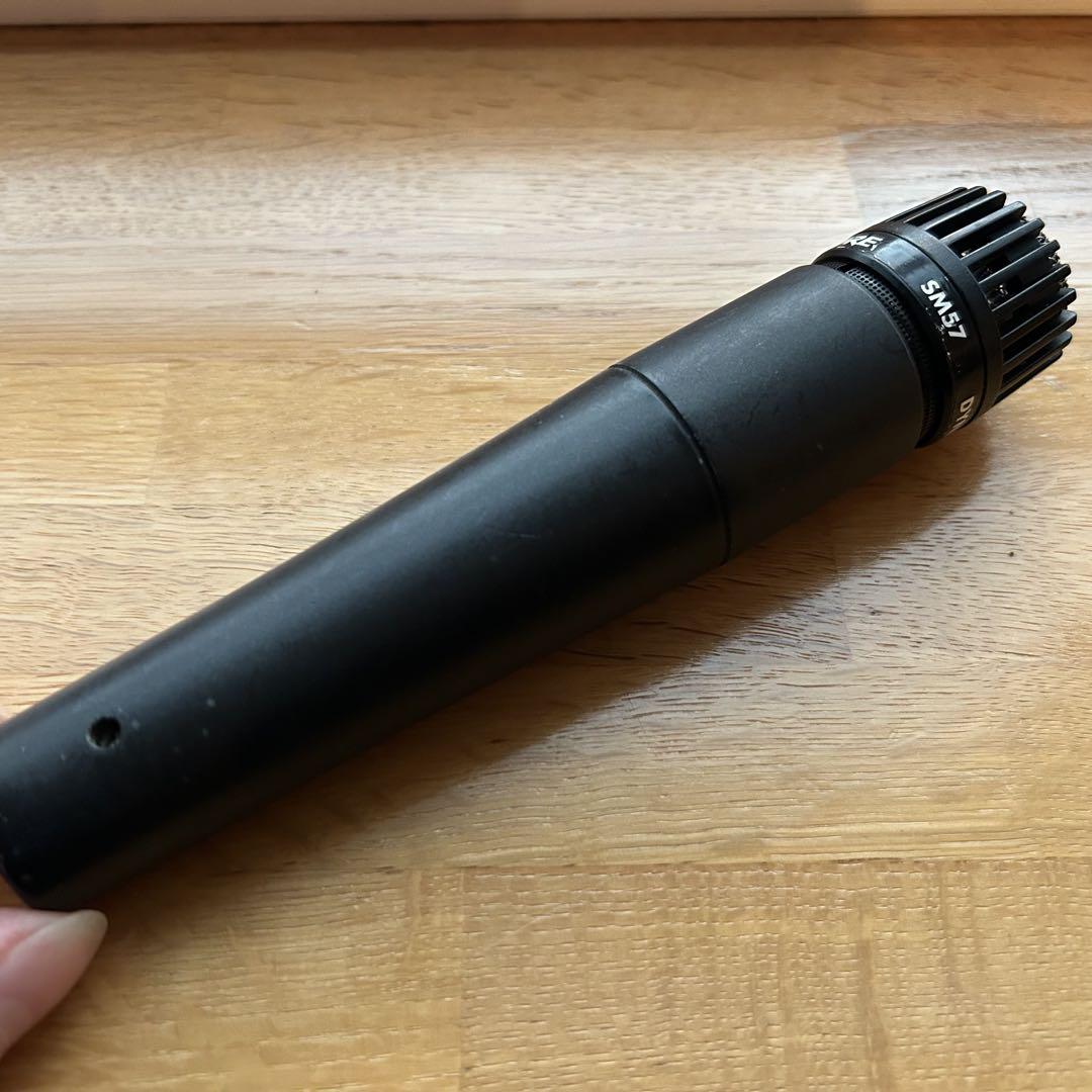 SHURE SM57 2本 ／ 定番 楽器用 ダイナミックマイク ／ 付属品