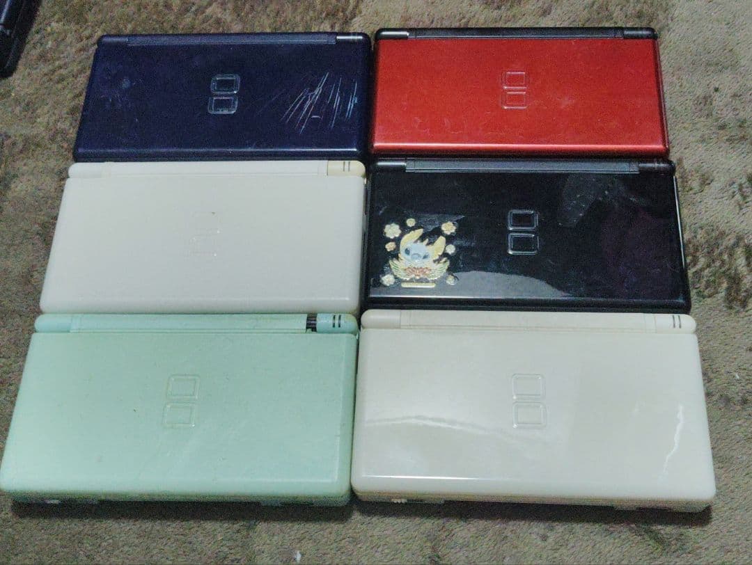 ジャンク 6台 ニンテンドー DSlite 本体 任天堂 DSライト 状態悪⑤Nintendo DS